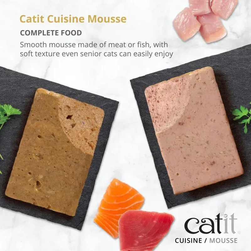 CATIT Cuisine Chicken Mousse with Ham 90g 1