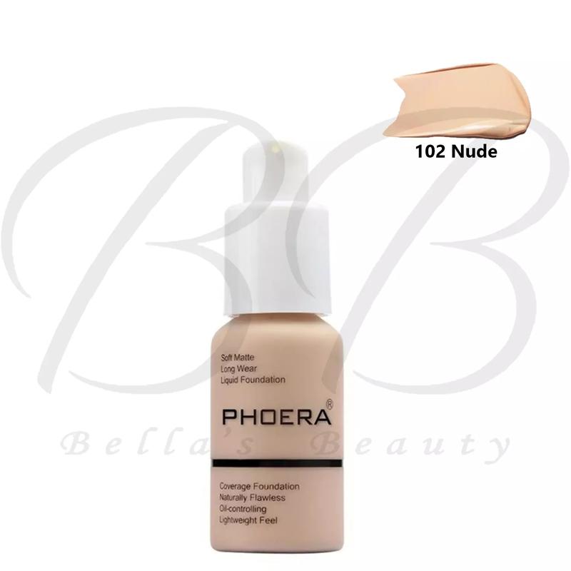 PHOERA Bottle Liquid Matte Flawless Long Lasting Foundation 30ml 2