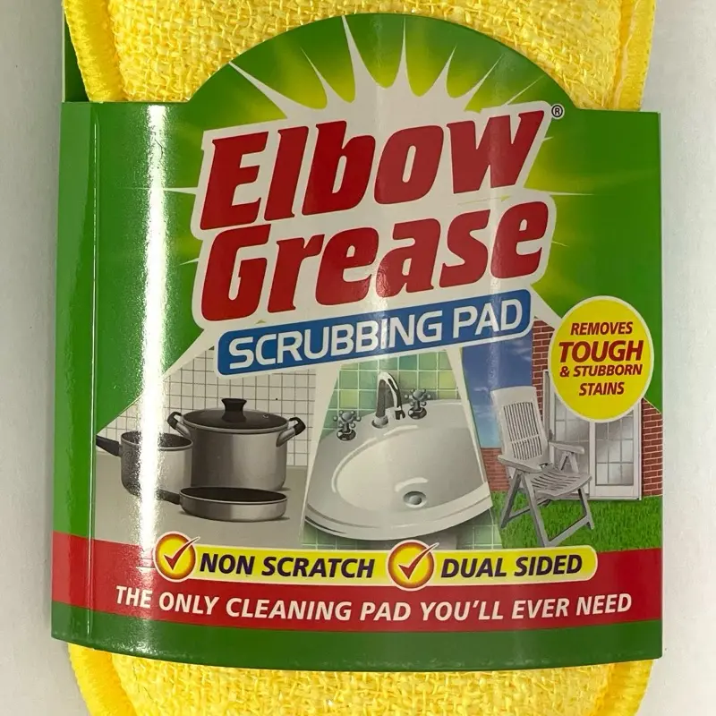 Greeze Dual-Sided Non-Scratch Sponge for Kitchen and Bathroom - Scrubbing Pad
