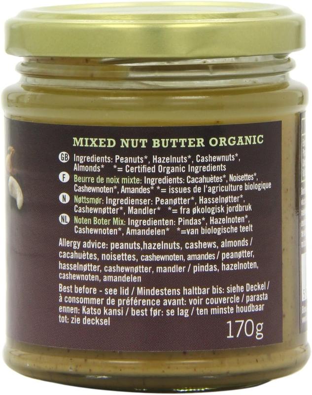 Biona Organic Mixed Nut Butter, 170g 2