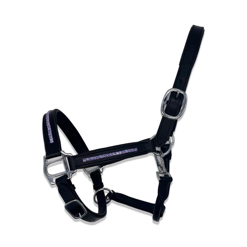 Lilac Leather Headcollar 0
