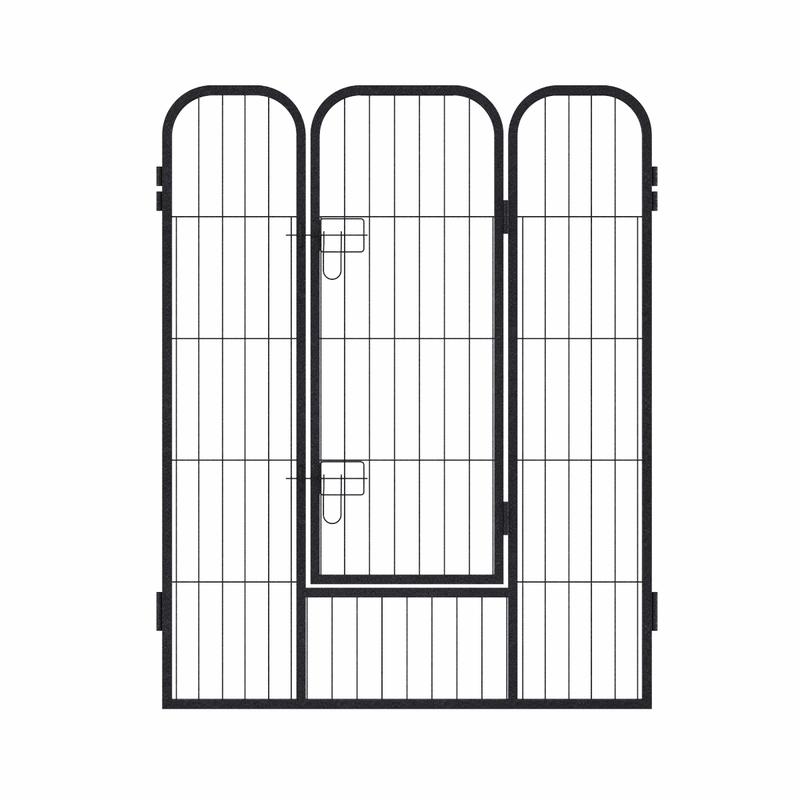 Sundaze Dog Playpen 8 Panel Foldable Cat Puppy Exercise Pen Heavy-Duty Indoor/Outdoor Pet Furniture  Enclosure Run Cage Dogcrate Furniture 5