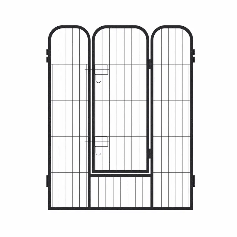 Sundaze Dog Playpen 8 Panel Foldable Cat Puppy Exercise Pen Heavy-Duty Indoor/Outdoor Pet Furniture  Enclosure Run Cage Dogcrate Furniture 5