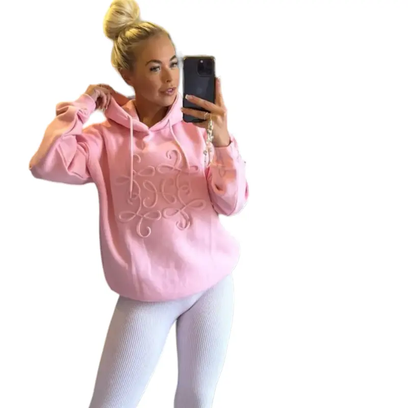 Women Ladies Oversized Pullover Plain Fleece Hoodie Top Hoodies Sweatshirt Top Jumper Outfits UK 6-16 Casual Comfort Long Sleeve Sleeve Womenswear Soft Fashion Style Sweaters Winter Aesthetic Underwear Clothing Longsleeves Lady Baggy Minimalist Loose ba 6