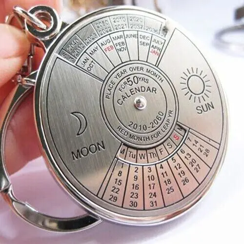 New Kids Funny Keychain Silver Alloy Key Chain Ring Key fob Birthday Gift Camping Learning 3