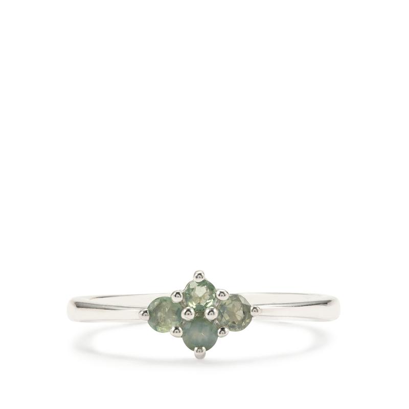 Annabella Alexandrite Sterling Silver Ring 1