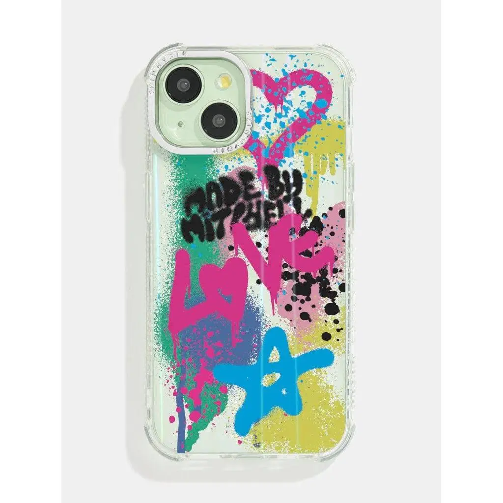 Made By Mitchell x Skinnydip Graffiti Shock Phone Case