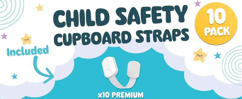 Product Introduction of Swifttrend Premium Cabinet Locks Baby Proofing - Child Safety Drawer Locks with 3M Adhesive(10 PACK) 2