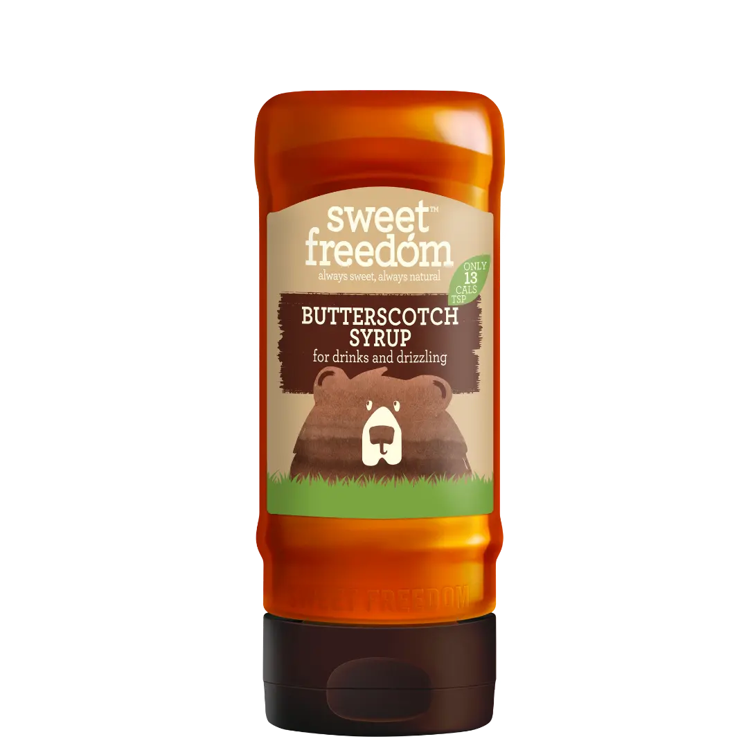 BUTTERSCOTCH SYRUP for drinks & drizzling, 350g