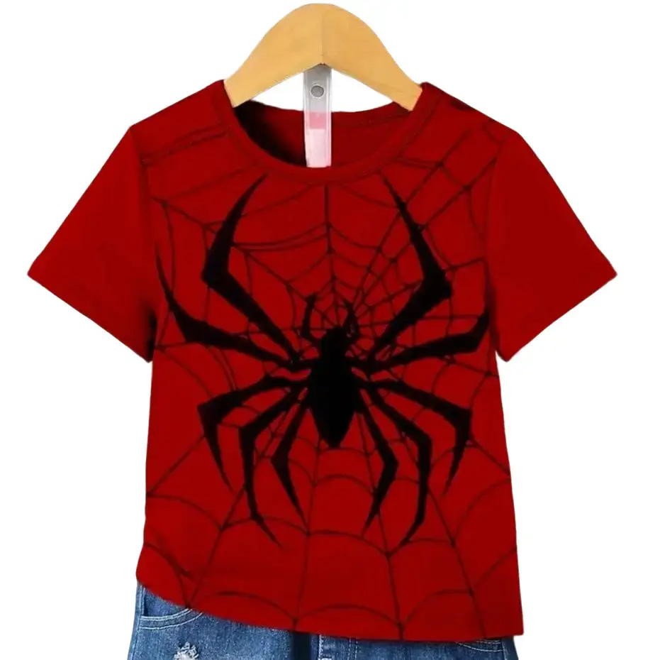 Spider T-Shirt for Boys and Girls - Kids Fashion