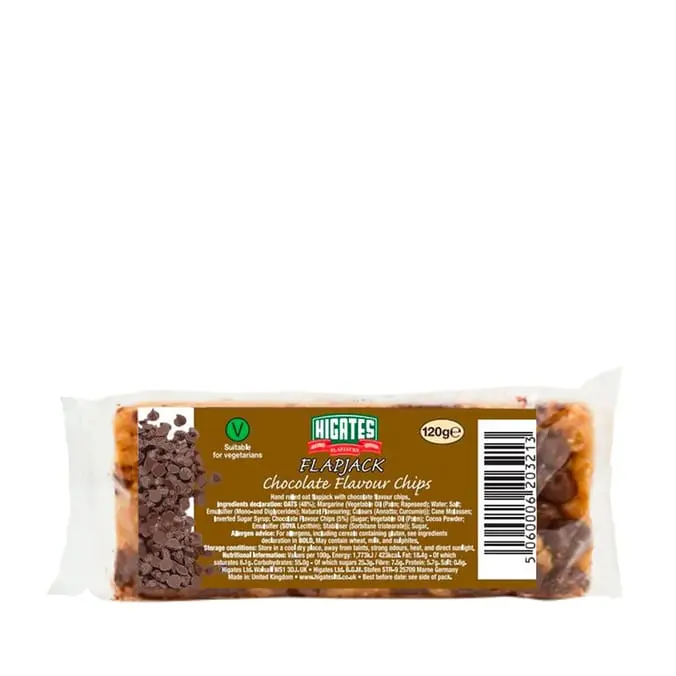 Higates Flapjacks Flavoured Coated x30 - Gluten-Free Oats Snack - Delicious Bonbon Dessert Sweet 0