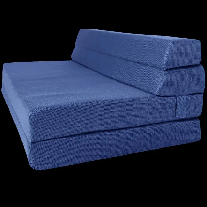 DOUBLE Z BED TRI FOLD OUT FUTON FOAM FILLING