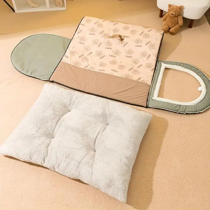 All-Season Cozy Pet Bed - Indoor/Outdoor Dog & Cat House, Warm Cave Nest for Small to Large Breeds 3