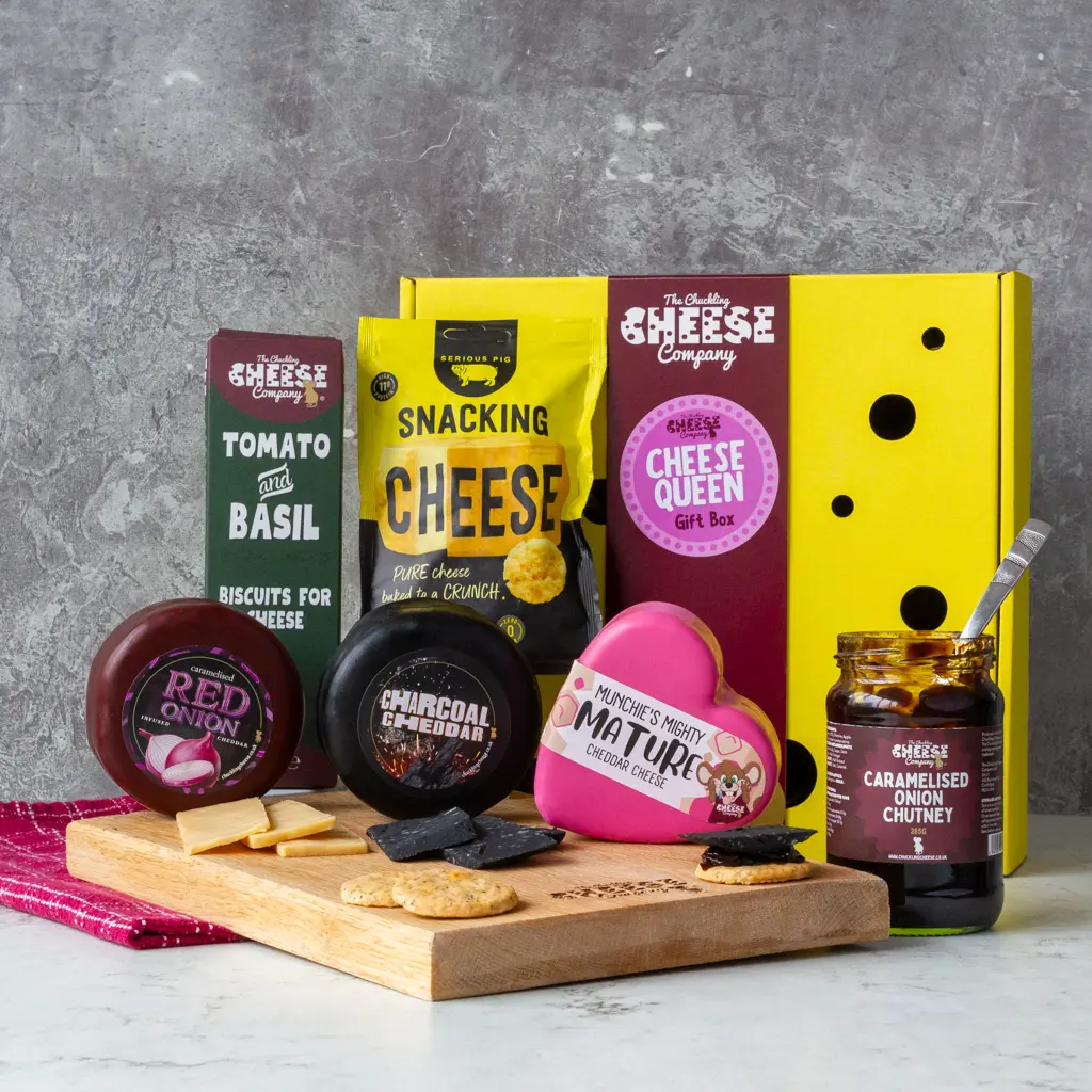 Cheese Queen Gift Box - Perfect Snack for Royalty