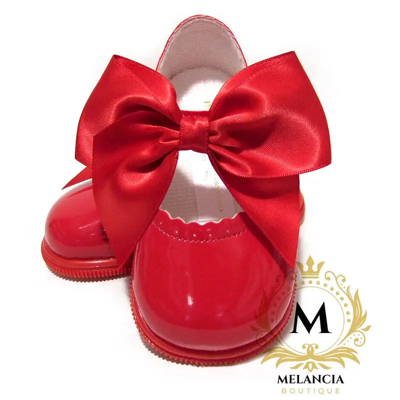Melancia Baby Shoes with a Big Bow Sanish style shoes BayPod 1
