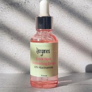 [Korganics] Dark Spot Correcting Drops, Hydrate Facial Moisturise Soothing Serums , Skincare Gentle Daily Use Essences Comfort Acne Discoloration Niacinamide Pore Sensitive Skin Repair hydrating serum 10