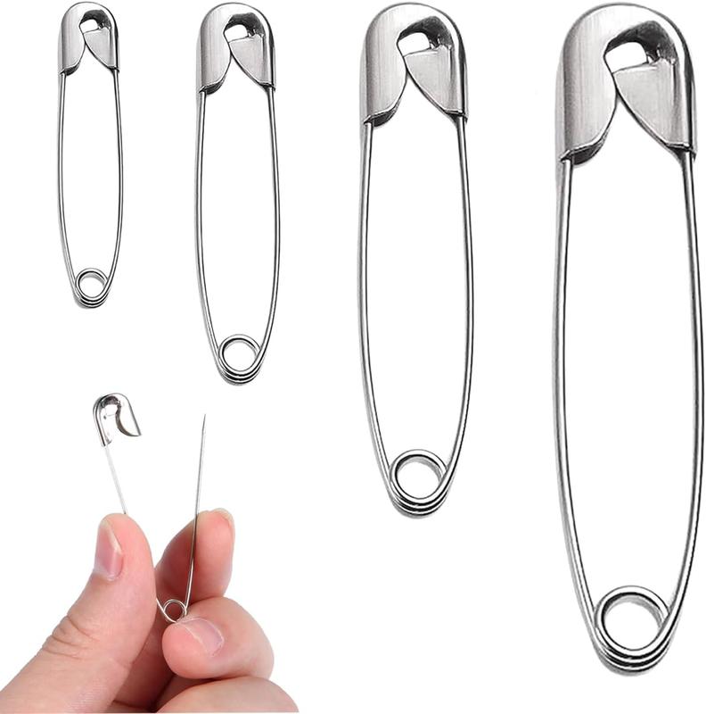 50 Piece Safety Pin Pack, Nickel, Packaging may vary 3