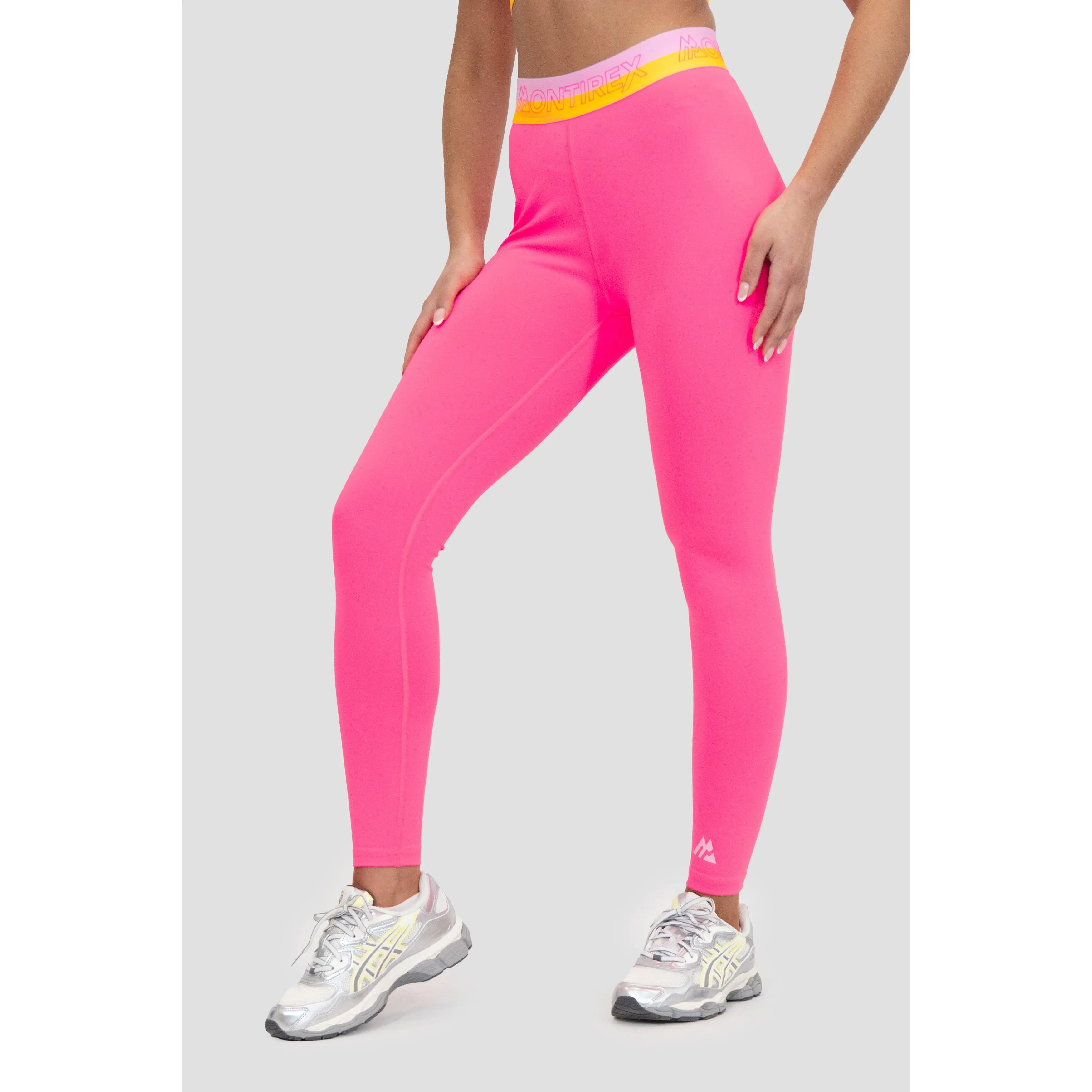 Montirex Icon Contrast 2.0 Legging - Neon Pink/Ice Tango/Pink Sugar