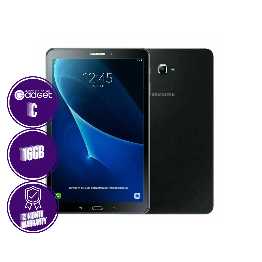 Samsung Galaxy Tab A 2016 16GB Grade C Acceptable Condition (Refurbished Devices) Tablet
