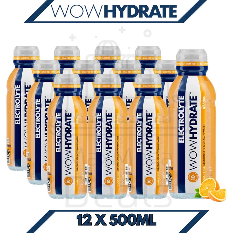 Wow Hydrate All Variety 12 X 500ML Bulk Pack Beverage 4