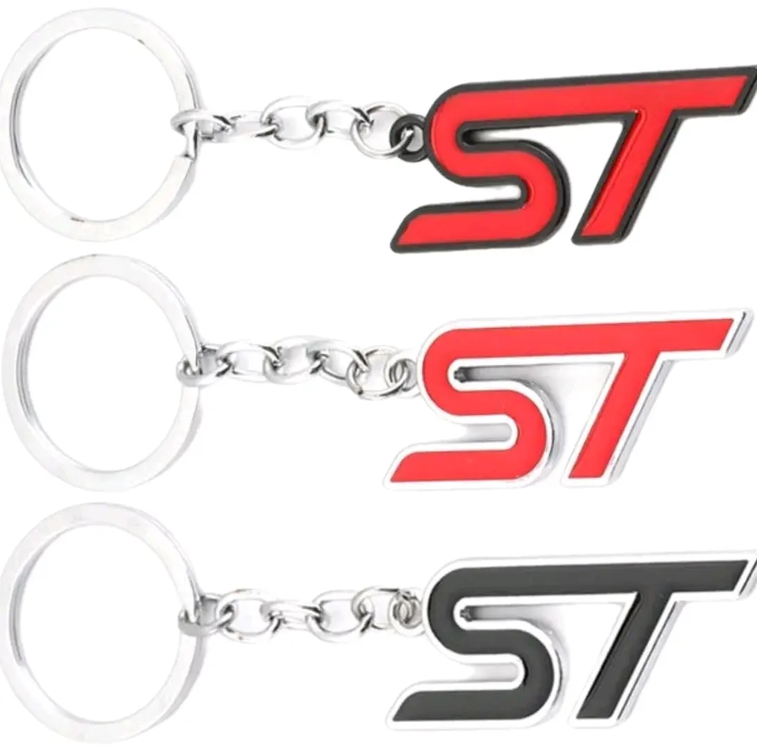 Metal Ford ST Keychain - Perfect Accessory for Car Enthusiasts