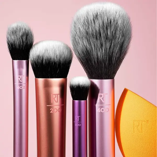 BEAKEY Diversity Make up Brushes 12Pcs Makeup Kit with 2pcs Blender Sponges - Cosmetic 3