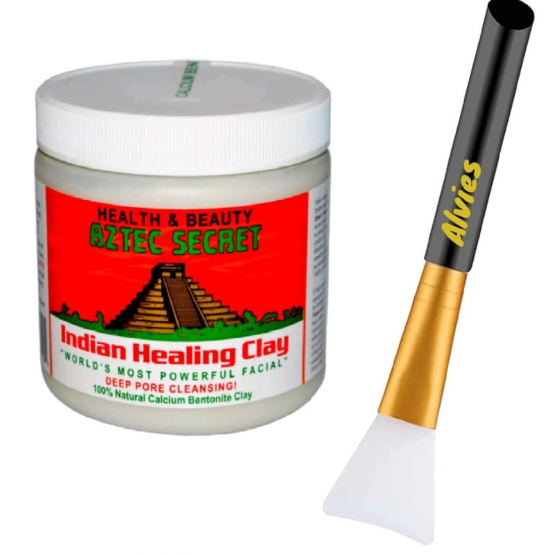 Aztec Secret Indian Healing Deep Pore Cleansing Facial & Body Mask, The Original 100% Natural Calcium Bentonite Clay, 450g or 910g Silicone Free Organic Fragrance Free 1