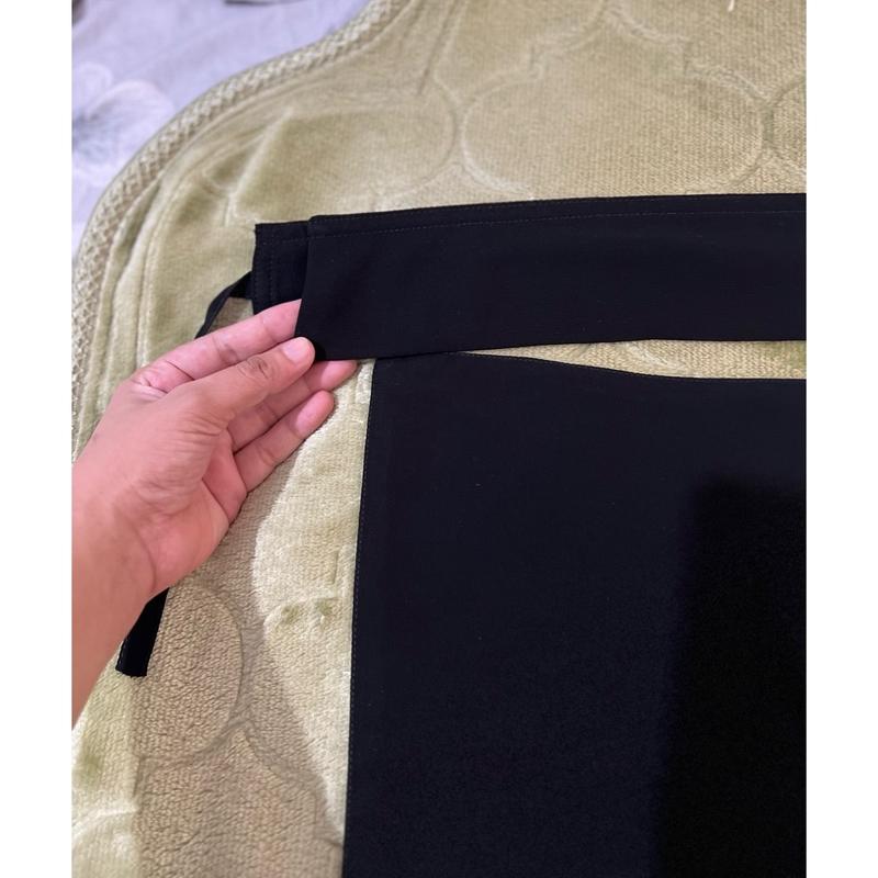 Traditional Long Saudi Niqab with flap 2