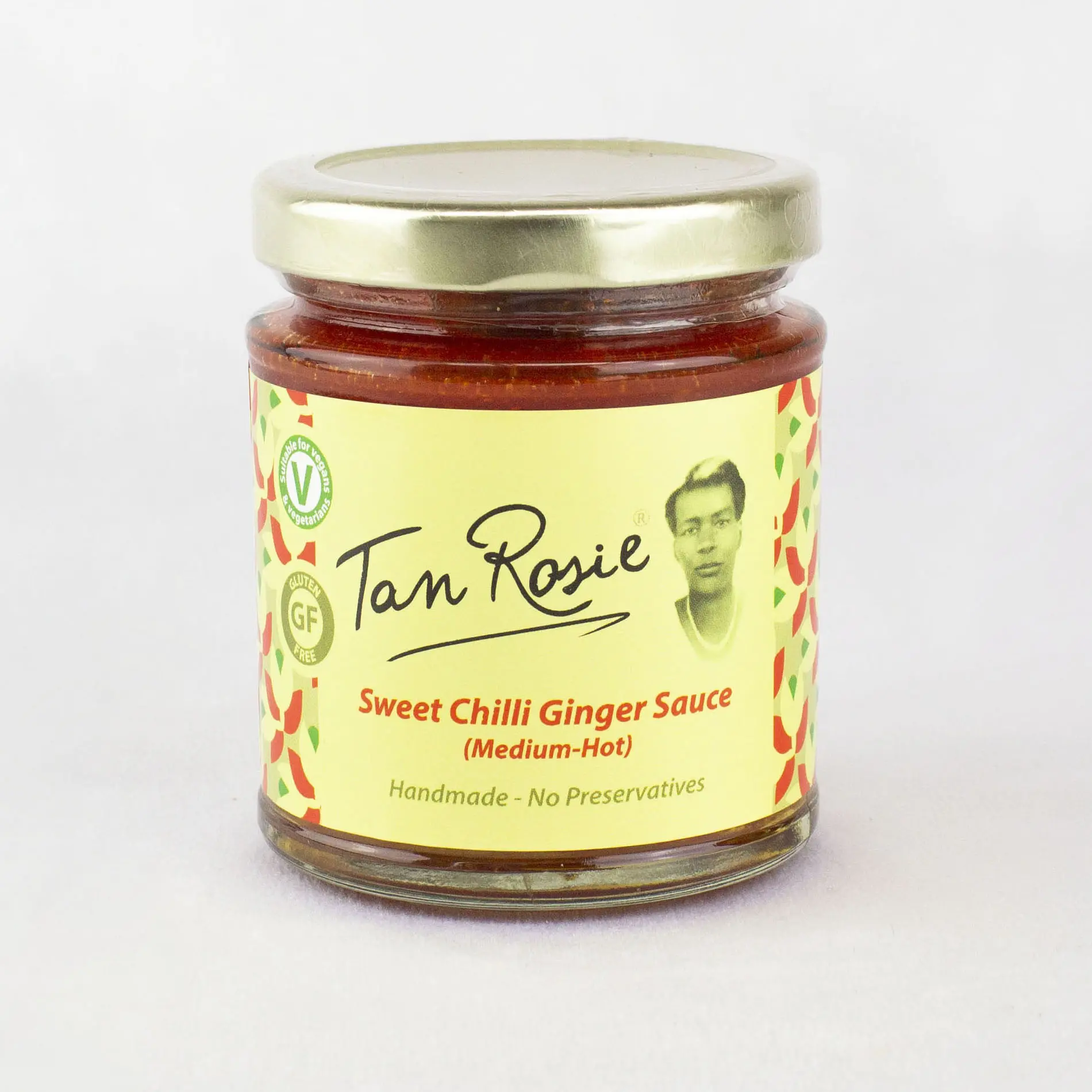Tan Rosie Sweet Chilli Ginger Sauce (medium/Hot)