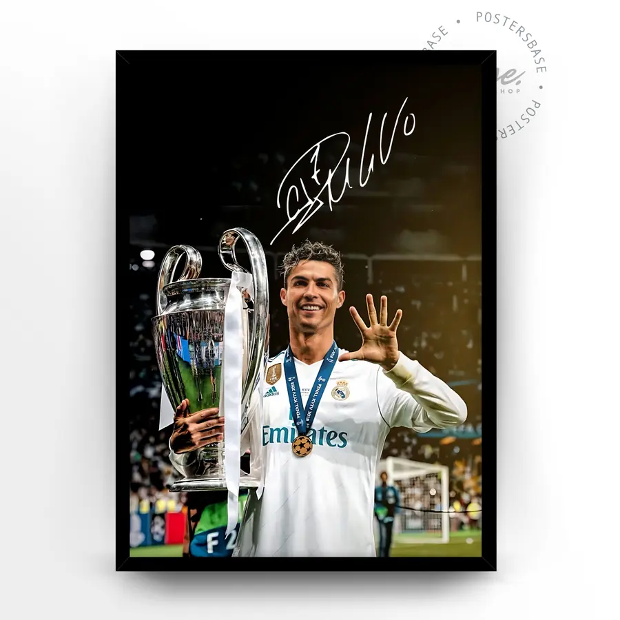 Cristiano Ronaldo 5 Champions League