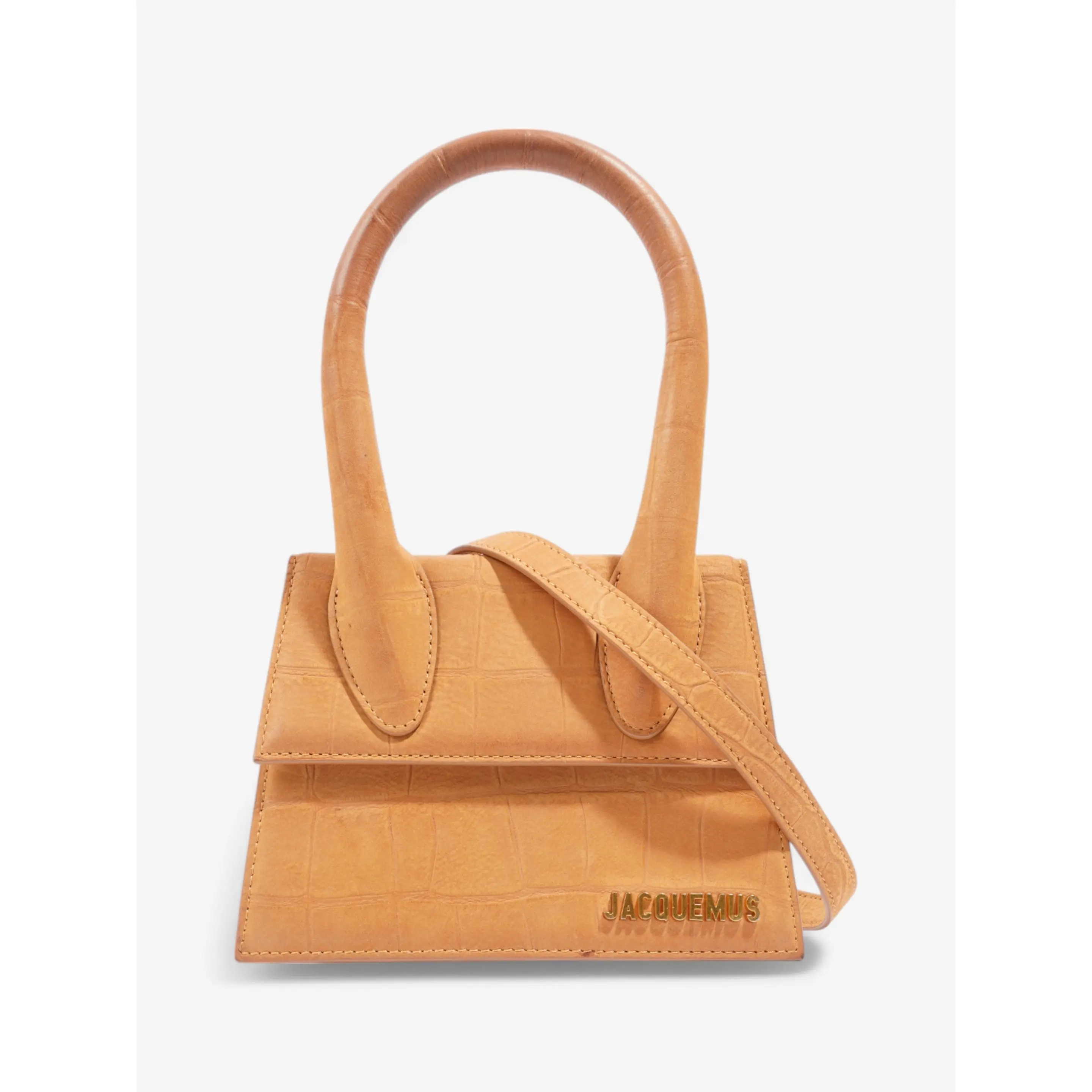 Preowned Jacquemus Le Chiquito Camel Nubuck Moyen