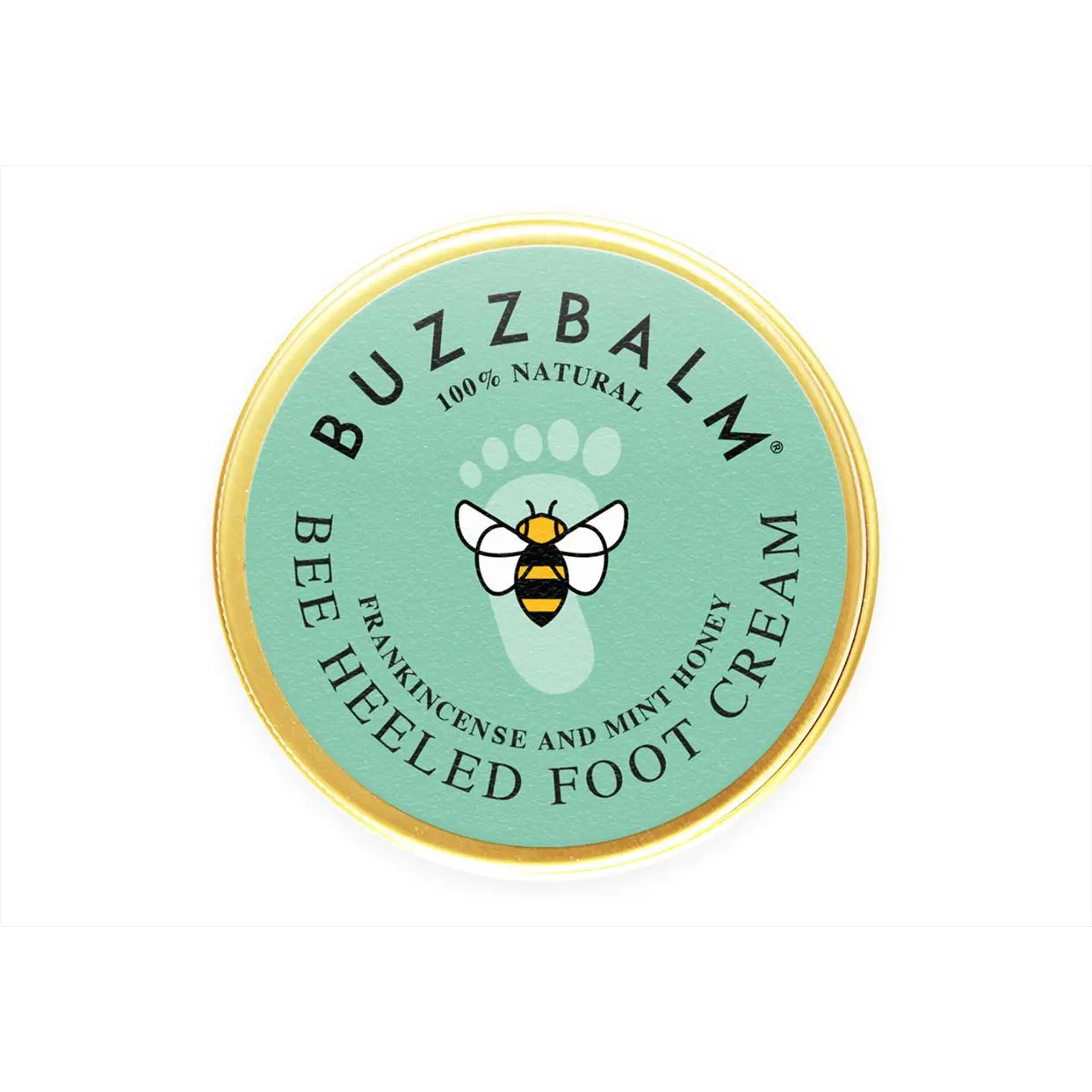 Foot Cream for Cracked Heels and Dry Skin Buzzbalm's Bee Heeled Heel Balm with Melixir®- Natural Cracked Heel Repair Cream with Frankincense & Manuka Honey (85g) Hydrating Wrinkles All Skin Types Fragrance Free