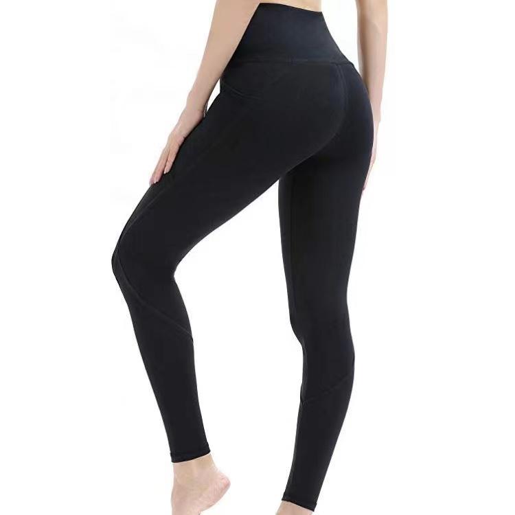 SheBoo Black Mobile Pocket Legging - Ella Fabric Fit Womenswear Bottom 4