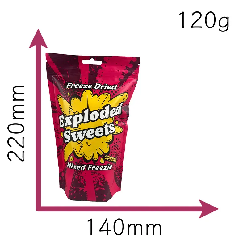 Freezie Bag - Original | Exploded Sweets | Freeze Dried Candy UK | Snack Fruit Bonbon Candies 3