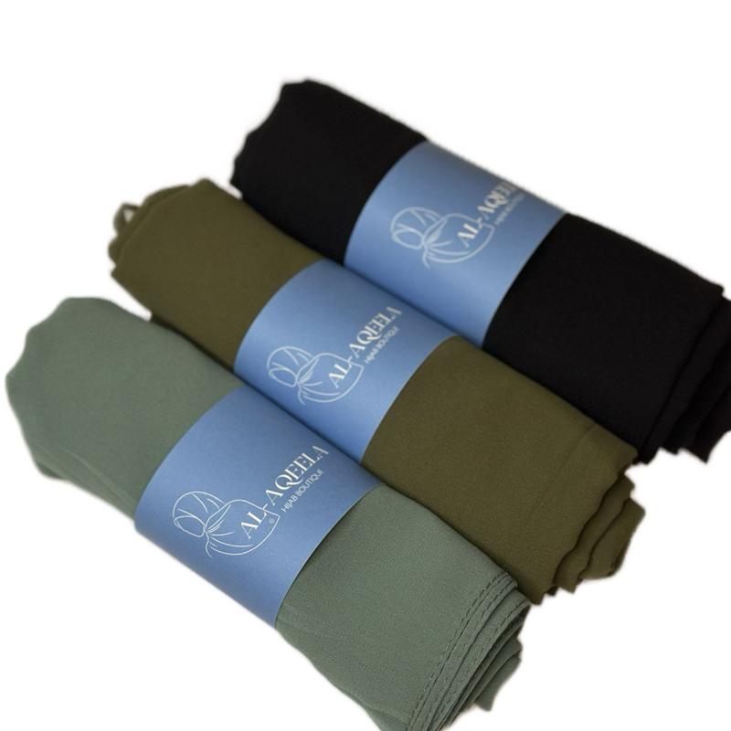 Premium chiffon hijabs 1
