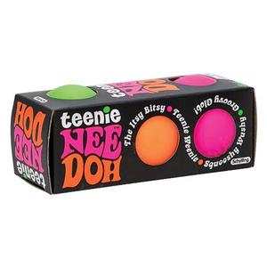 Teenie Needoh Pack of 3 Squishy Fidget Sensory Balls for Stress Relief