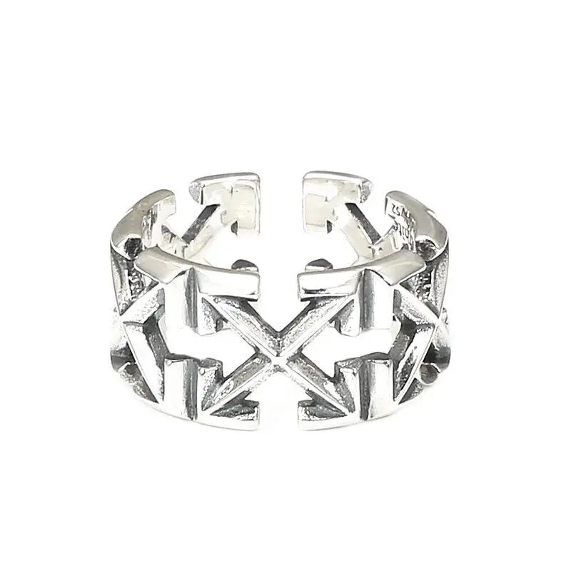 X-Centric Ring - Copper, Adjustable, Stackable - Men's and Women's Fashion Accessory 0