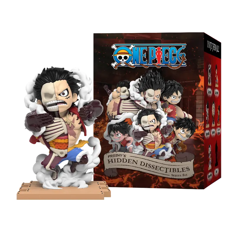Mighty Jaxx Freeny's Hidden Dissectibles: One Piece Series 6 (Luffy Gears Edition) | Collectible Figurines | Each Pack Contains One Figure 2