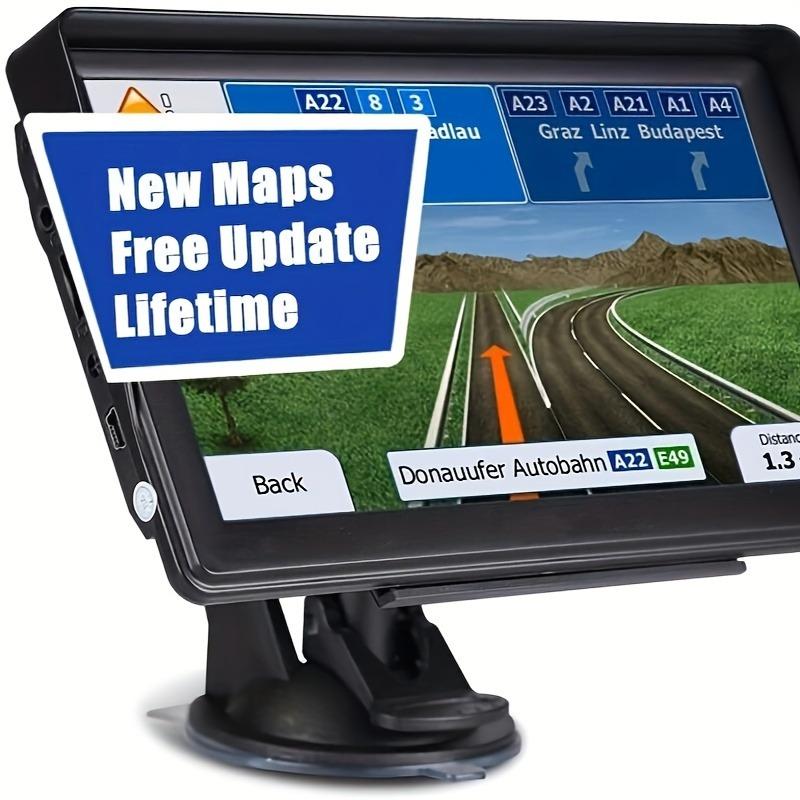7-inch Touchscreen Car Navigator - HD GPS With Entertainment And RDS Traffic Updates, 256MB+8GB System Navigation Car Truck GPS Navigator 2