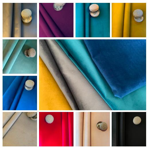 Plush Teal Velvet Fabric Upholstery Soft Material For soft furnishing, Cushion, Curtains, crafts Sold by metre. 2
