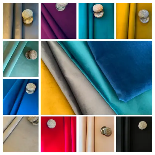 Plush Teal Velvet Fabric Upholstery Soft Material For soft furnishing, Cushion, Curtains, crafts Sold by metre. 2