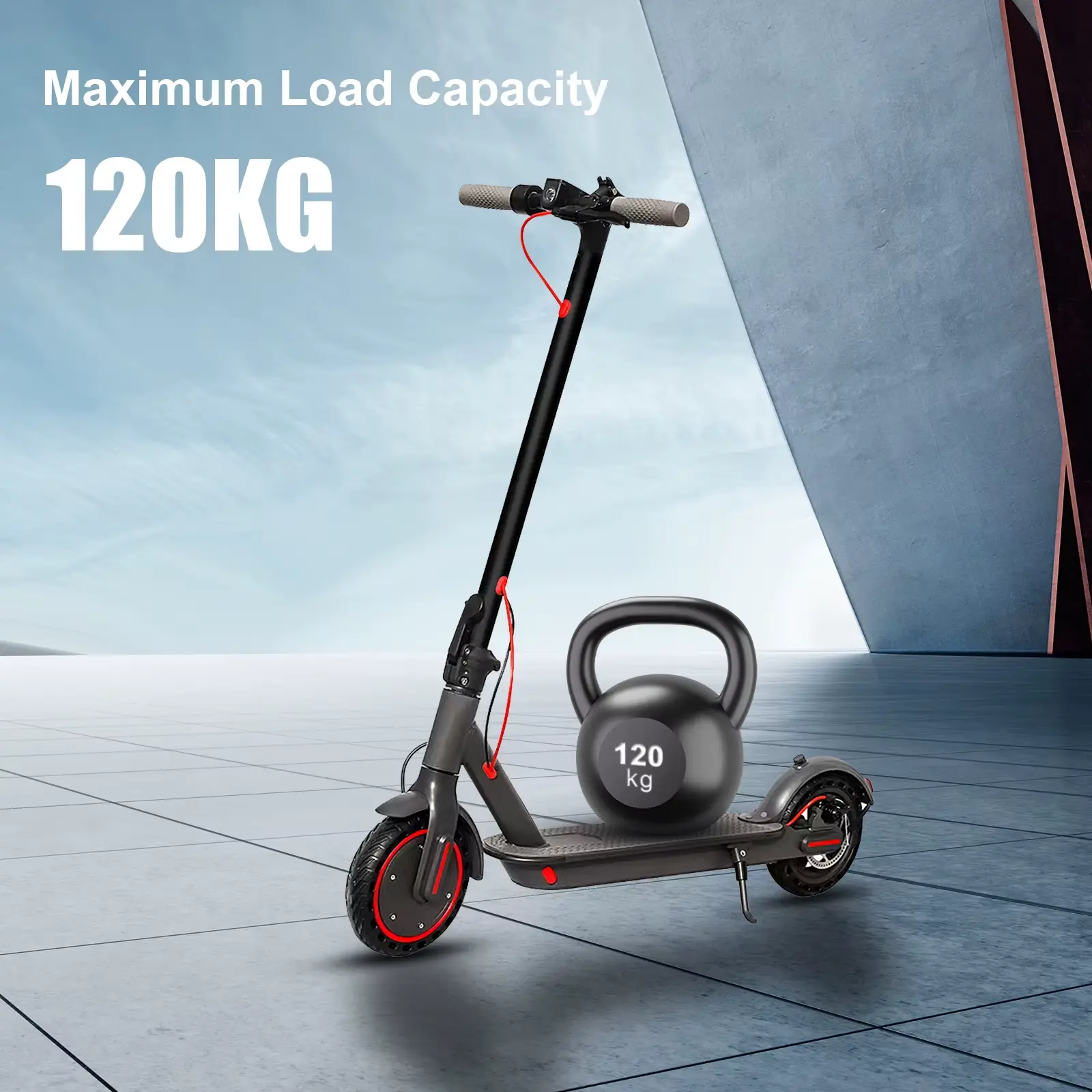 TUYA Electric Scooter 25KM Range 36V 10.4Ah 31KM/H 350W Power Motor Smart APP 8.5 Inch Foldable Adult Kick Escooter