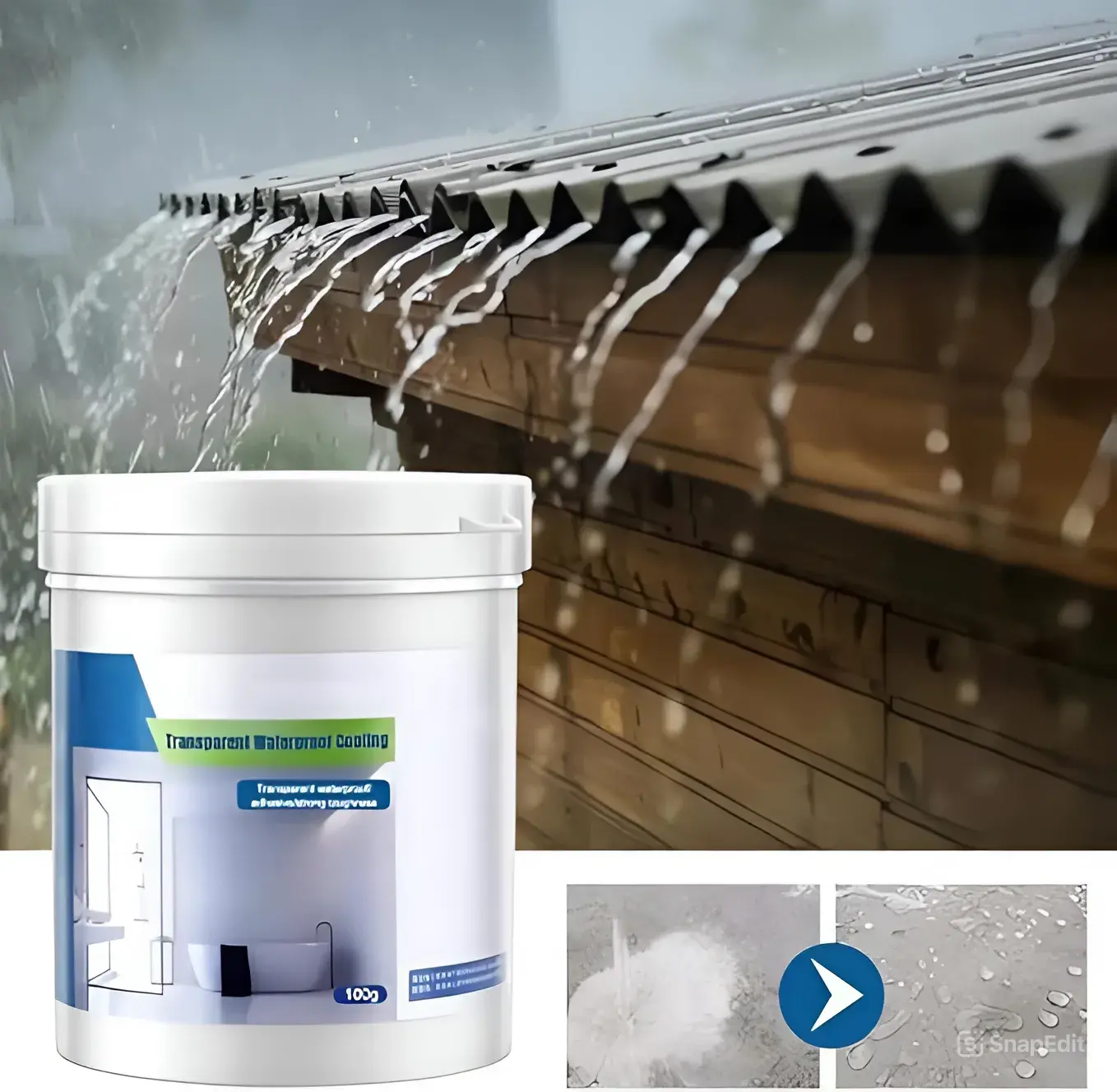 Bathroom Transparent Waterproof Glue - Long-lasting Coating Agent