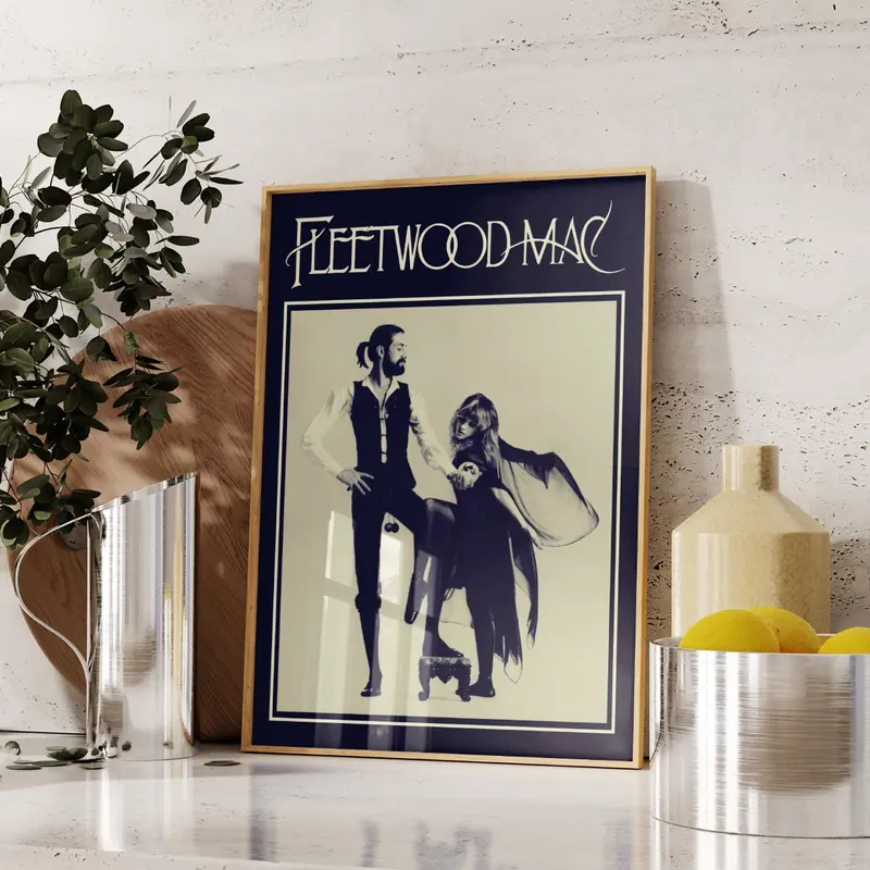 Fleetwood Mac Rumours Poster - Indie Wall Art A3 1