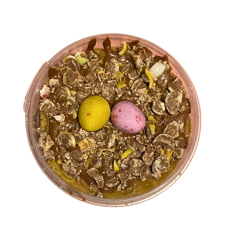 Indulgent Hot Mess Cookie Dough - Loaded with Chocolate - Choose from 6 Flavors - 270g Tub - Freshly Made Daily - Microwaveable 3