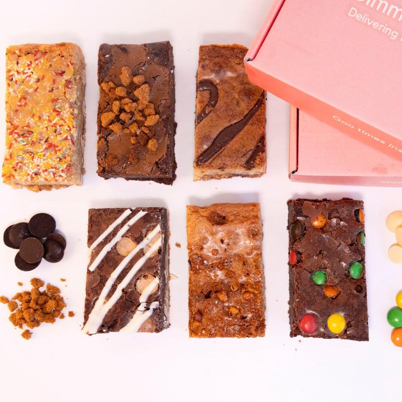 The Mix Box - Gimmie Brownies - Box of 6 - Chocolate - Brownies - Blondies 1