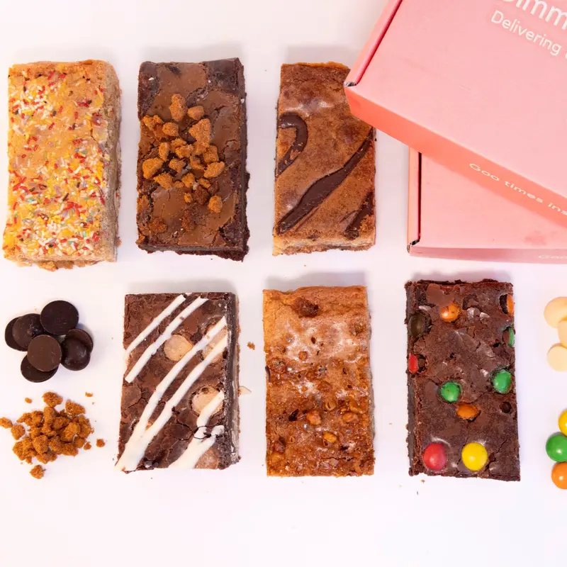 The Mix Box - Gimmie Brownies - Box of 6 - Chocolate - Brownies - Blondies 1