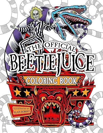 Product Introduction of Beetlejuice: The Official Coloring Book 1