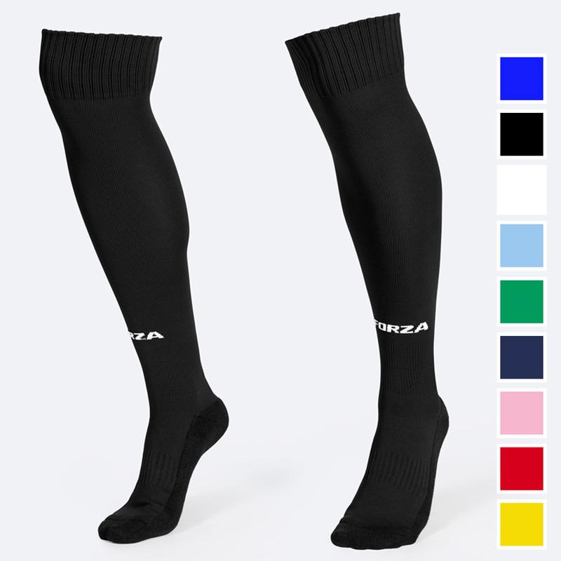 FORZA Classic Football Socks [9 Colours] | Knee-High Football Socks with Reinforced Heel & Toe - Available in Sizes XS-XL 0