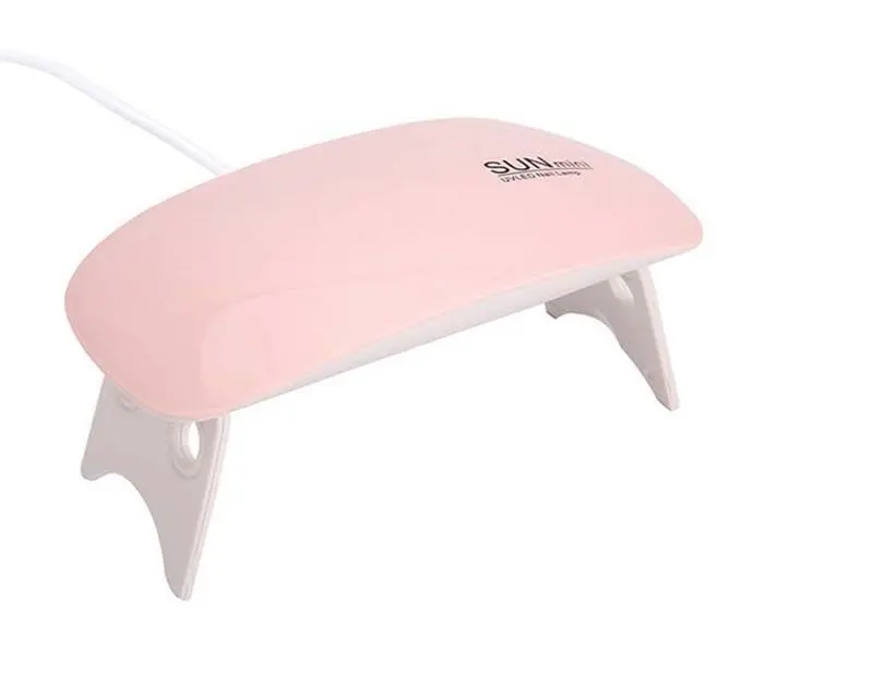 LED UV Nail Lamps for Gel Nail Polish Nail Dryer Curing Lamp 6W USB 1